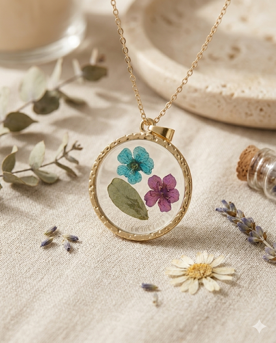 Floreal necklaces